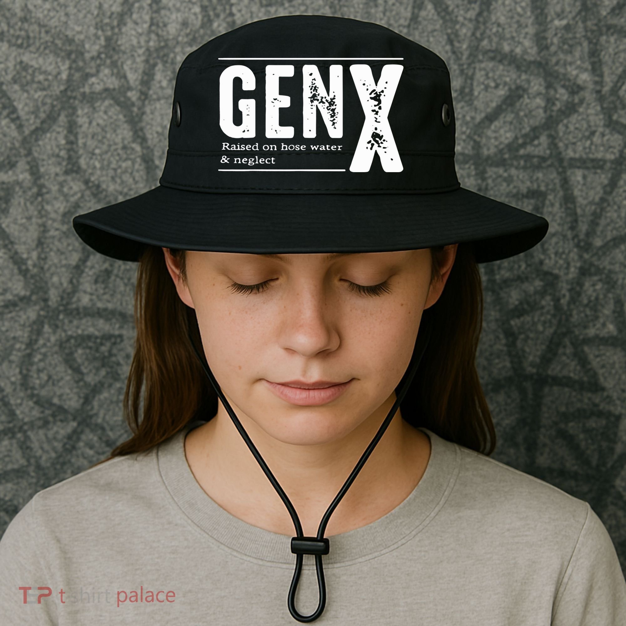 Genx Raised On Hose Water Neglect Bucket Hat