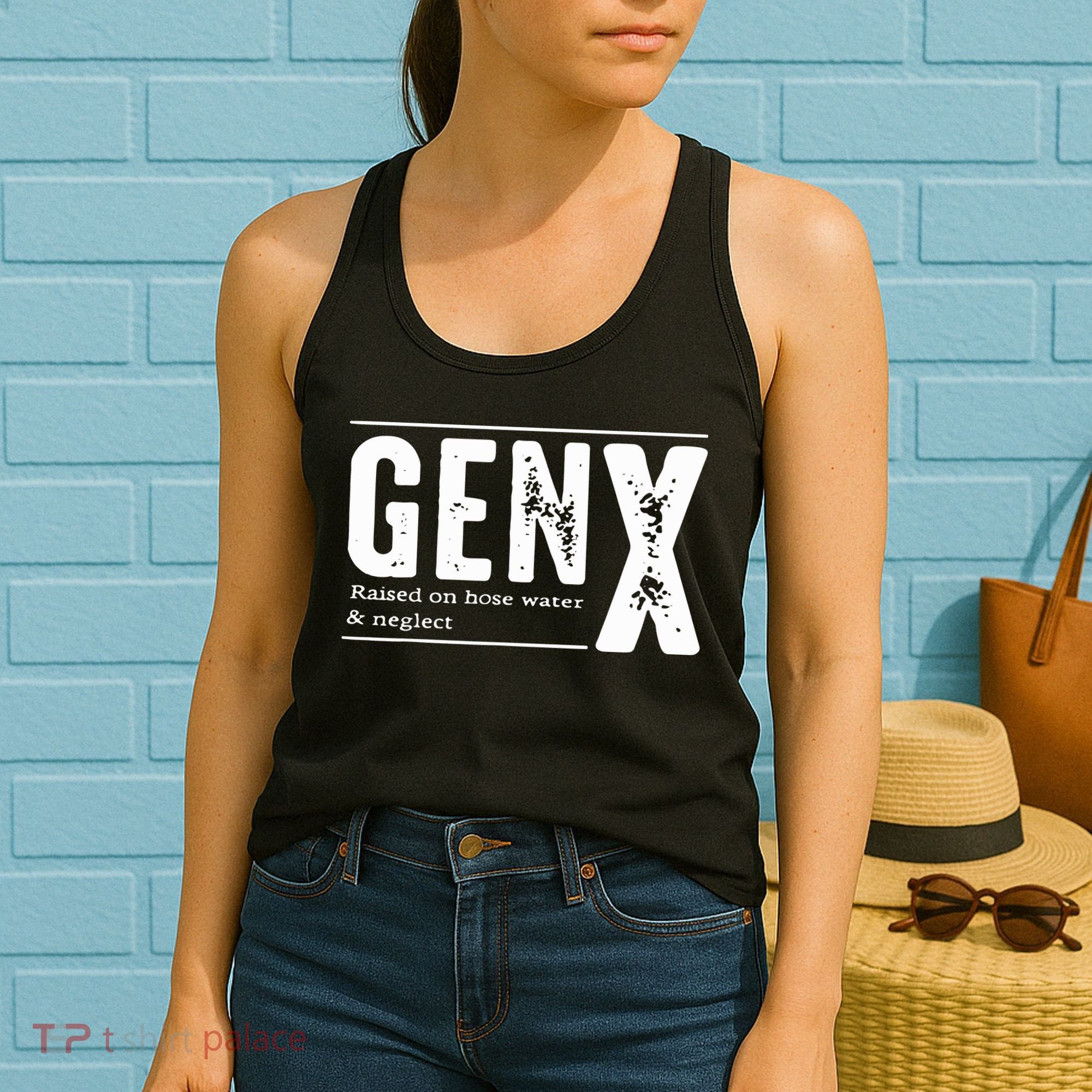 Genx Raised On Hose Water Neglect Women's Tank Top