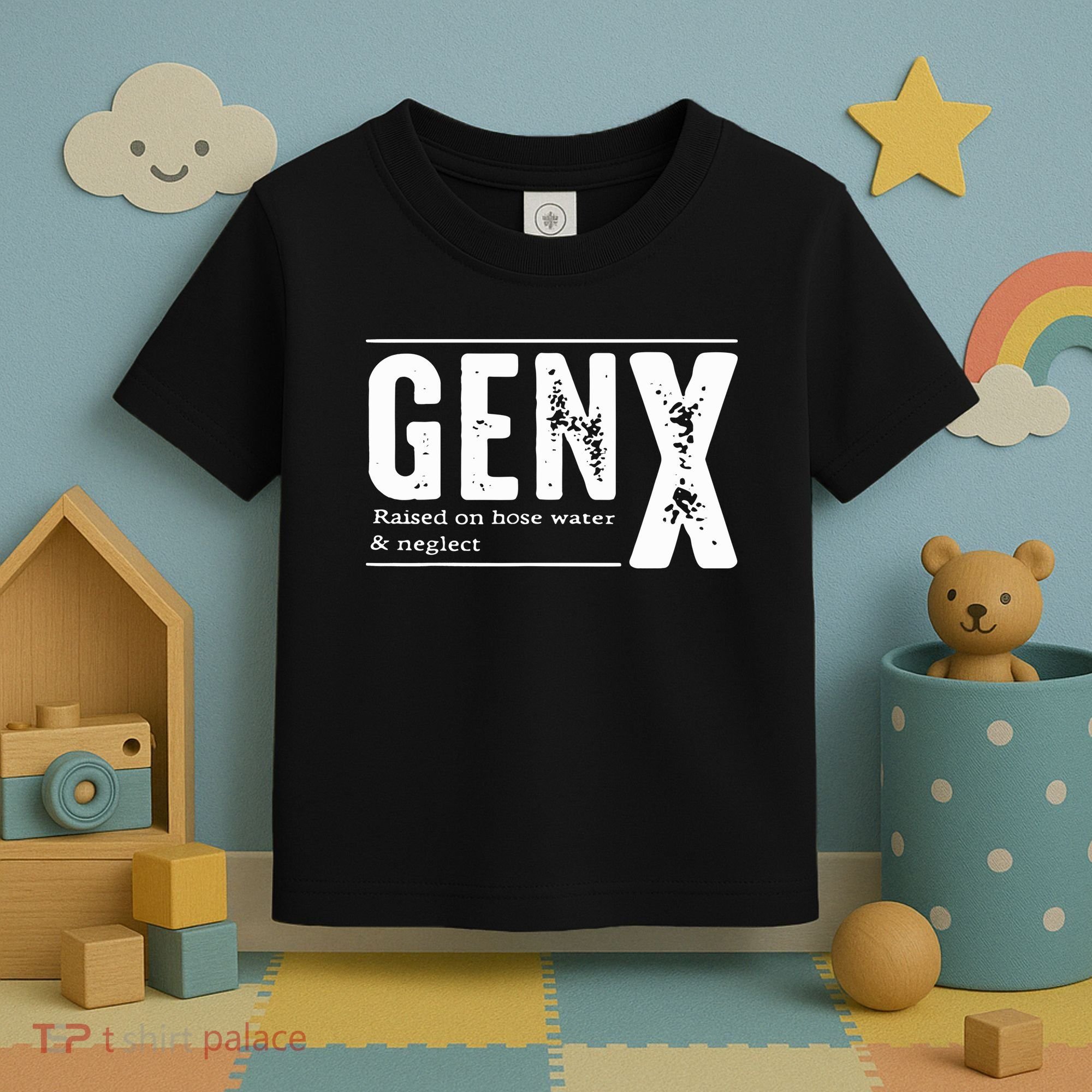 Genx Raised On Hose Water Neglect Toddler T-Shirt