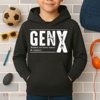Genx Raised On Hose Water Neglect Kids Hoodie thumb 2