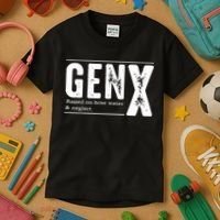 Genx Raised On Hose Water Neglect Kids T-Shirt thumb 3