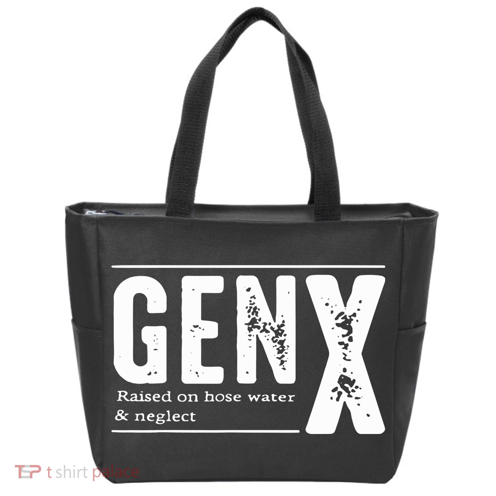 Genx Raised On Hose Water Neglect Tote Bag