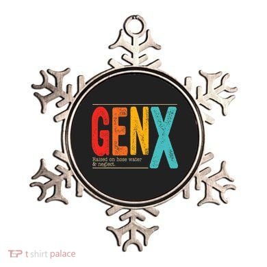 Genx Raised On Hose Water & Neglect. Retro Design Ornament