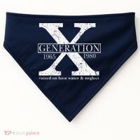 Genx Raised On Hose Water And Neglect Humor USA-Made Doggie Bandana thumb 0
