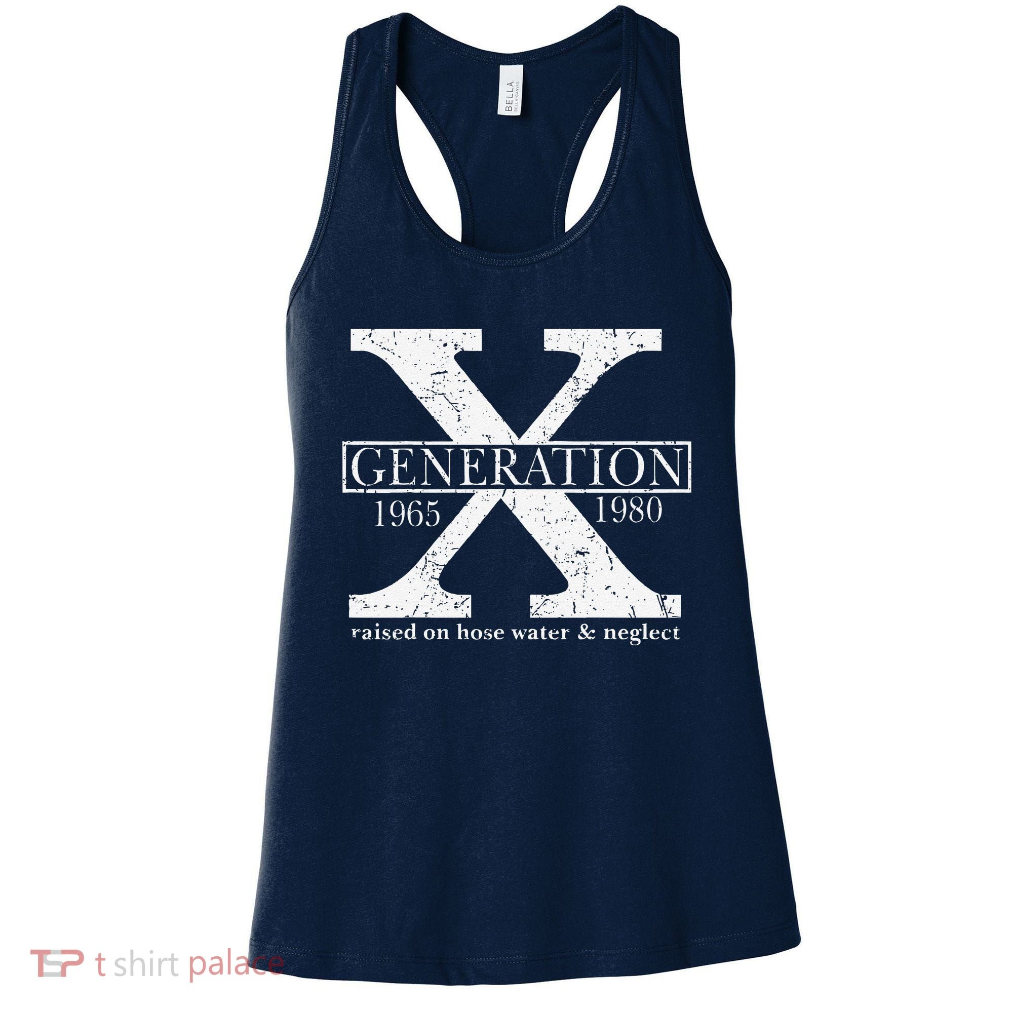Genx Raised On Hose Water And Neglect Humor Women's Tank Top