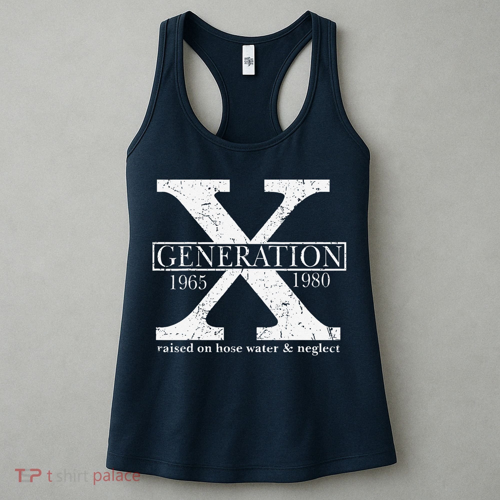 Genx Raised On Hose Water And Neglect Humor Women's Tank Top