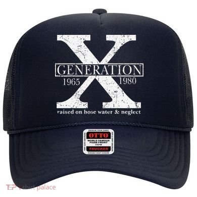 Genx Raised On Hose Water And Neglect Humor Hat