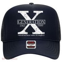Genx Raised On Hose Water And Neglect Humor Hat thumb 0