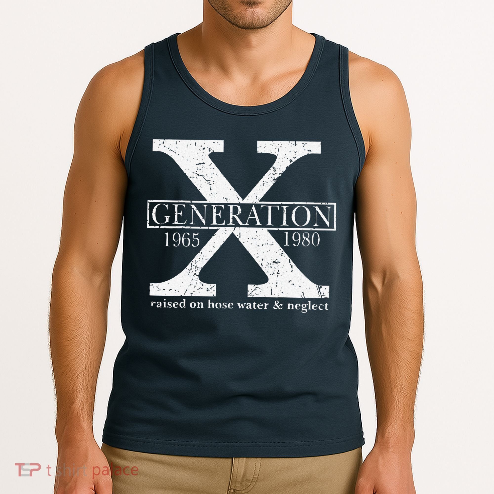 Genx Raised On Hose Water And Neglect Humor Tank Top