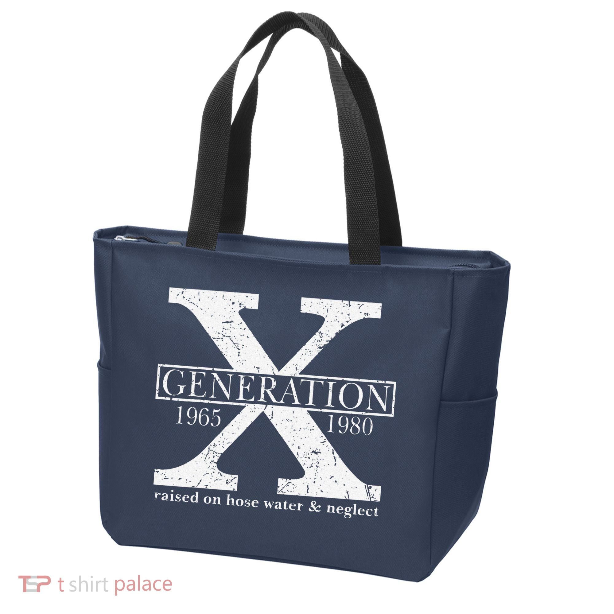 Genx Raised On Hose Water And Neglect Humor Tote Bag
