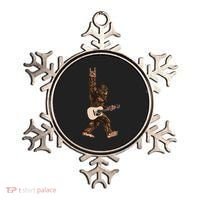 Guitar Rock On Sasquatch Big Foot Ornament thumb 0