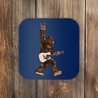 Guitar Rock On Sasquatch Big Foot Coaster thumb 0