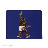 Guitar Rock On Sasquatch Big Foot Mousepad thumb 0