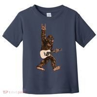 Guitar Rock On Sasquatch Big Foot Toddler T-Shirt thumb 0
