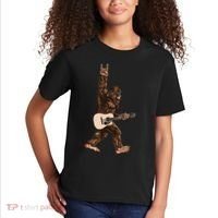 Guitar Rock On Sasquatch Big Foot Kids T-Shirt thumb 2
