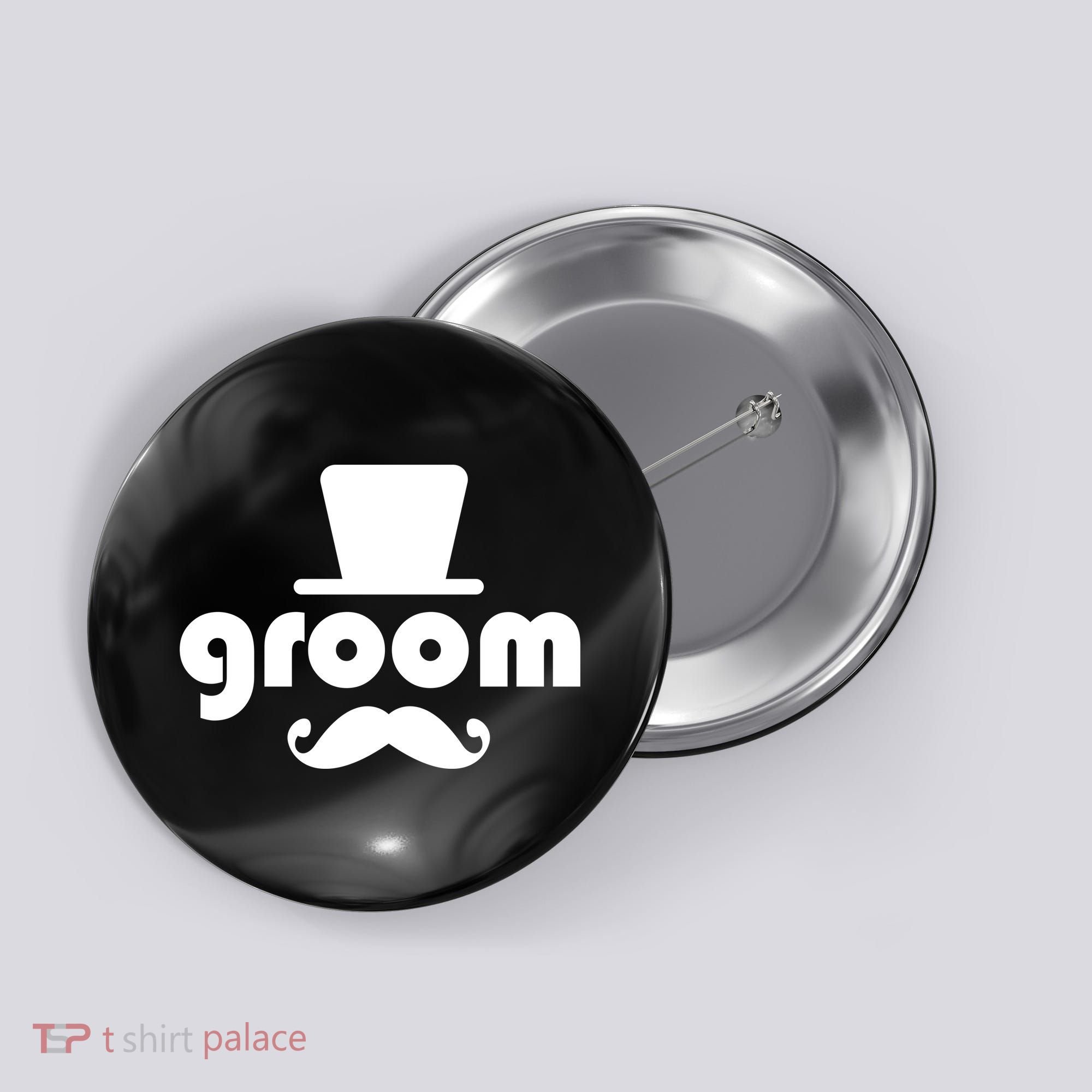 Groom Bachelor Party Button