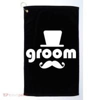 Groom Bachelor Party Golf Towel thumb 0