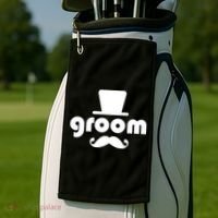 Groom Bachelor Party Golf Towel thumb 2