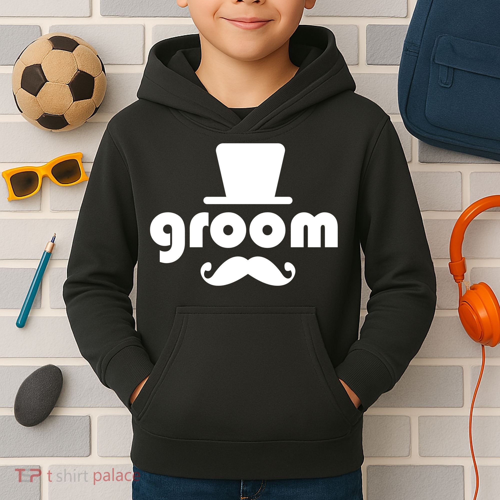 Groom Bachelor Party Kids Hoodie