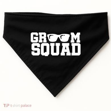 Groom Squad USA-Made Doggie Bandana