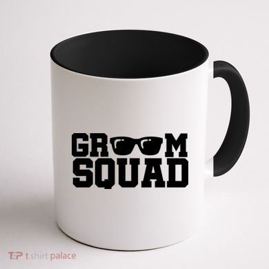 Groom Squad Coffee Mug back