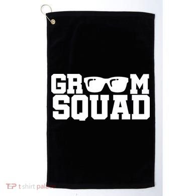 Groom Squad Golf Towel
