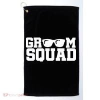Groom Squad Golf Towel thumb 0