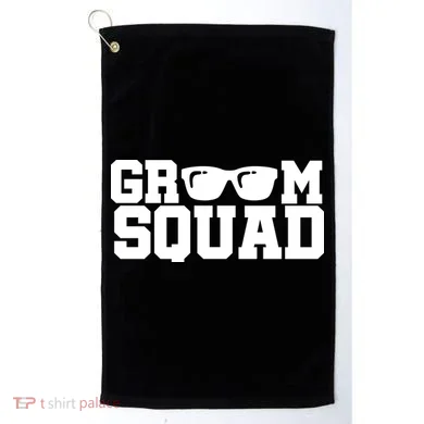 Groom Squad Golf Towel