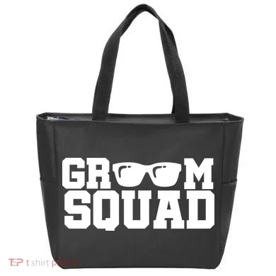 Groom Squad Tote Bag