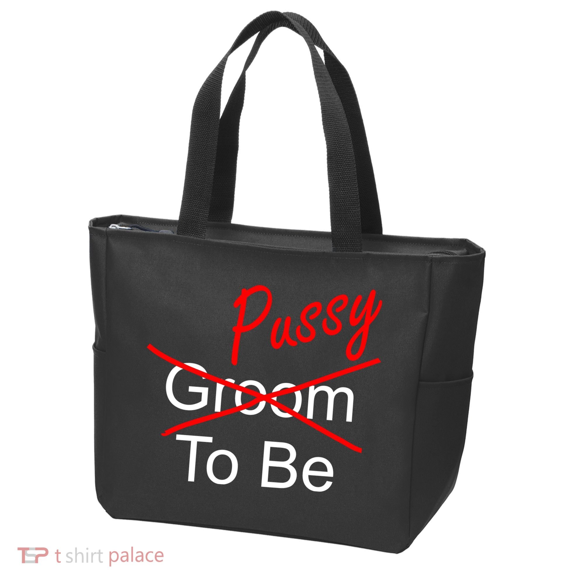 Groom To Be Pussy Tote Bag
