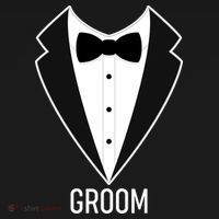 Groom Wedding Tuxedo Hoodie thumb 2