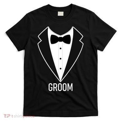 Groom Wedding Tuxedo T-Shirt
