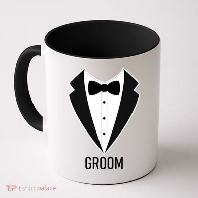 Groom Wedding Tuxedo Coffee Mug