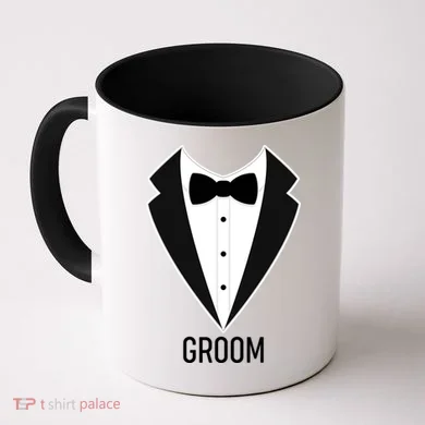 Groom Wedding Tuxedo Coffee Mug