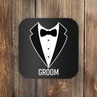 Groom Wedding Tuxedo Coaster thumb 0