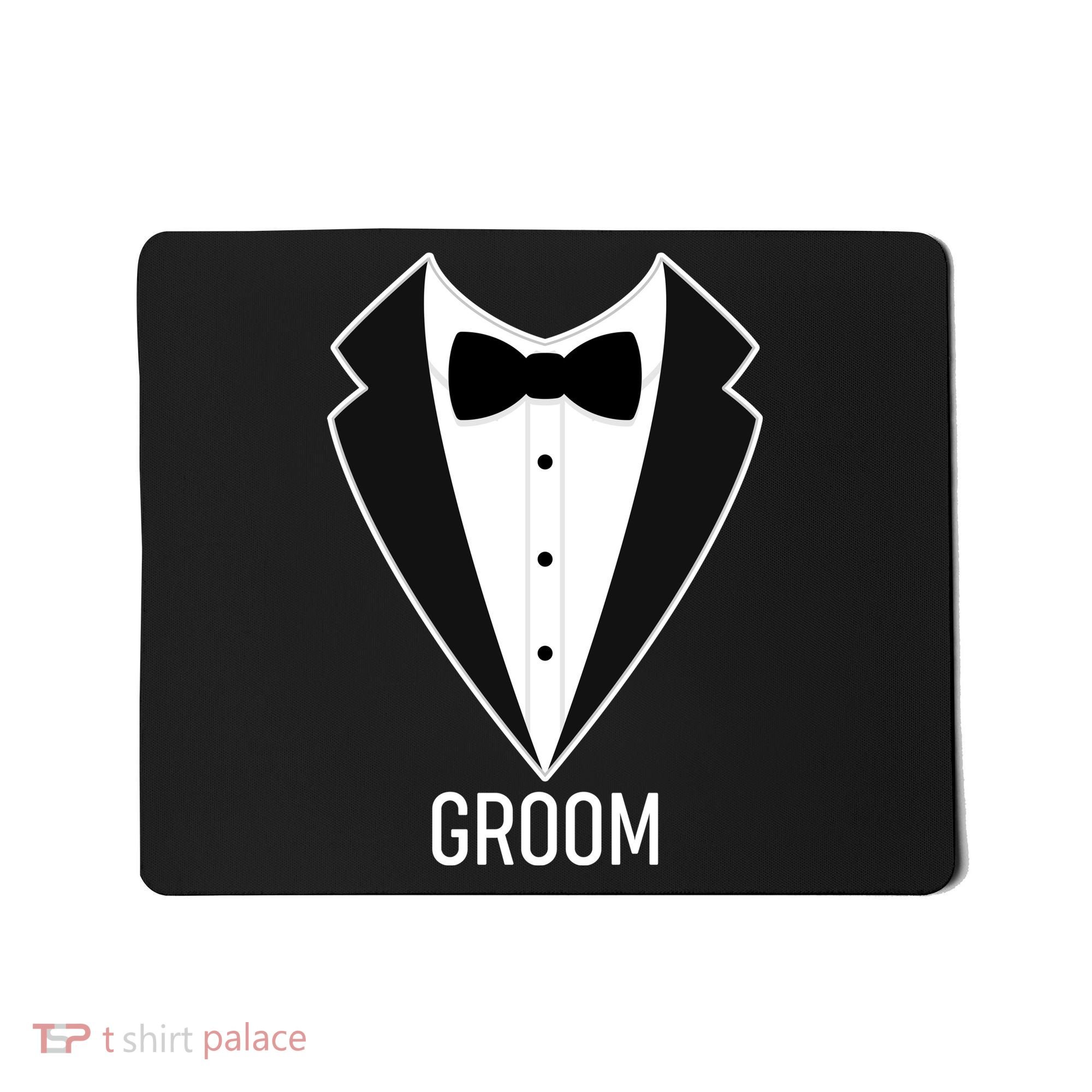 Groom Wedding Tuxedo Mousepad