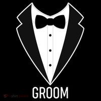 Groom Wedding Tuxedo Visor thumb 3