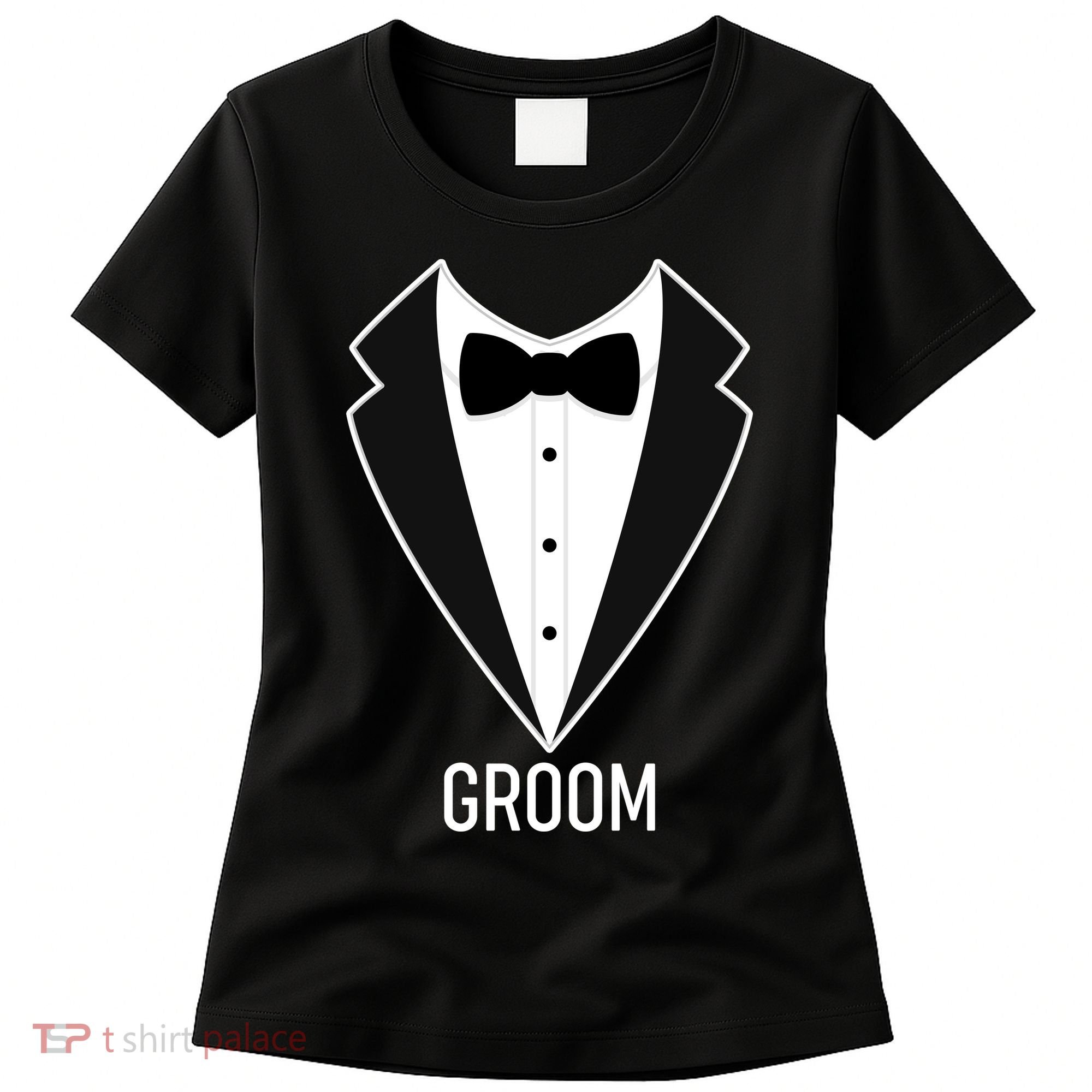 Groom Wedding Tuxedo Women's T-Shirt