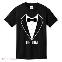 Groom Wedding Tuxedo Kids T-Shirt thumb 0