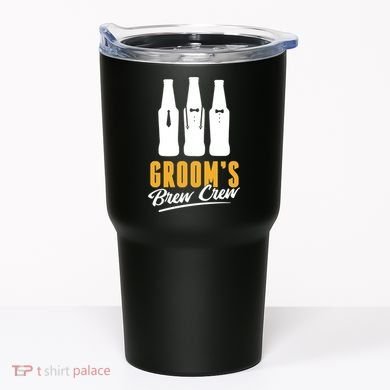 Grooms Brew Crew Tumbler