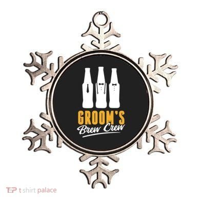Grooms Brew Crew Ornament