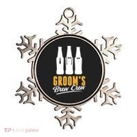 Grooms Brew Crew Ornament thumb 0