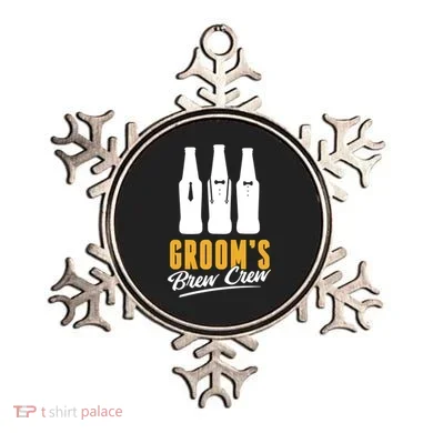 Grooms Brew Crew Ornament
