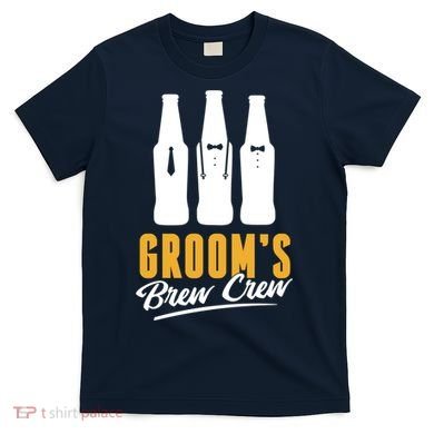 Grooms Brew Crew T-Shirt