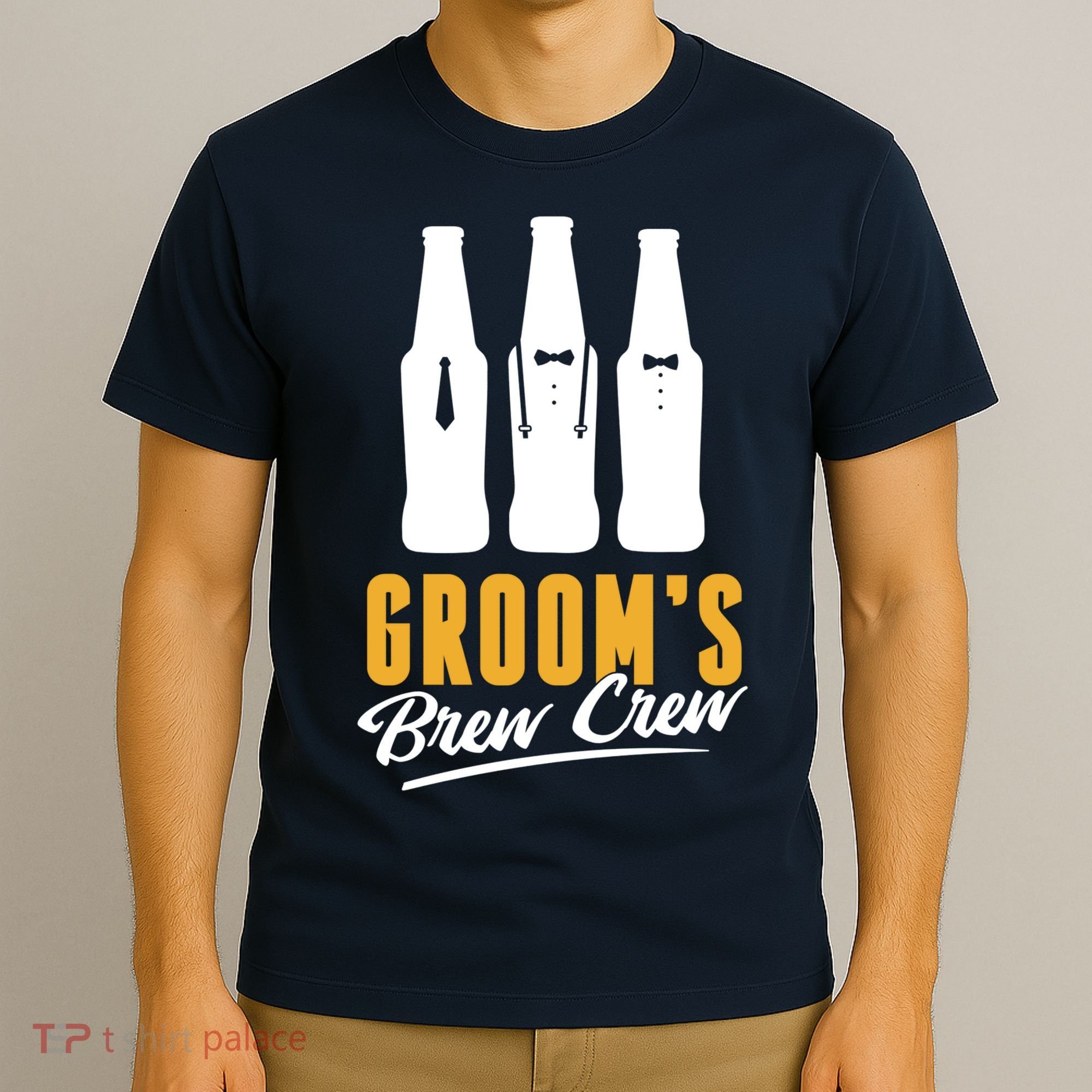 Grooms Brew Crew T-Shirt