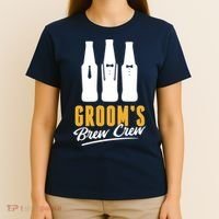 Grooms Brew Crew T-Shirt thumb 4