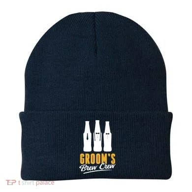 Grooms Brew Crew Beanie