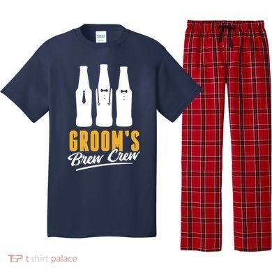 Grooms Brew Crew Pajama Set