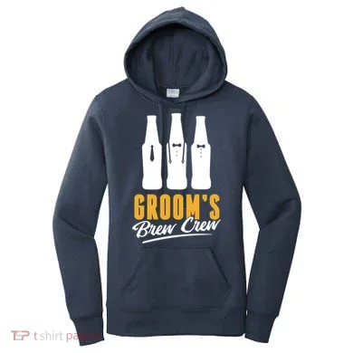 Grooms Brew Crew Women's Hoodie