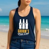 Grooms Brew Crew Women's Tank Top thumb 2